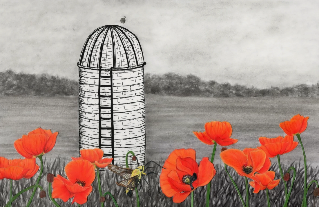Behind the Drawing: Desolation Without Hummingbird Moths