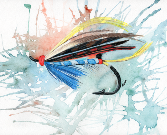 Colorful Fly Original Artwork