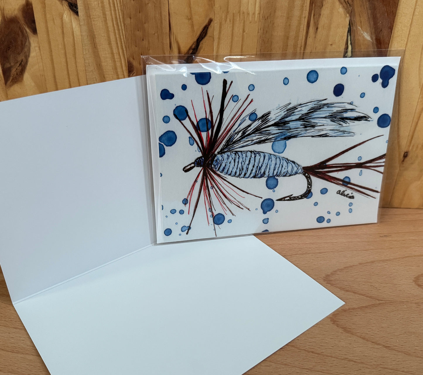 Sheep Fly Greeting Card