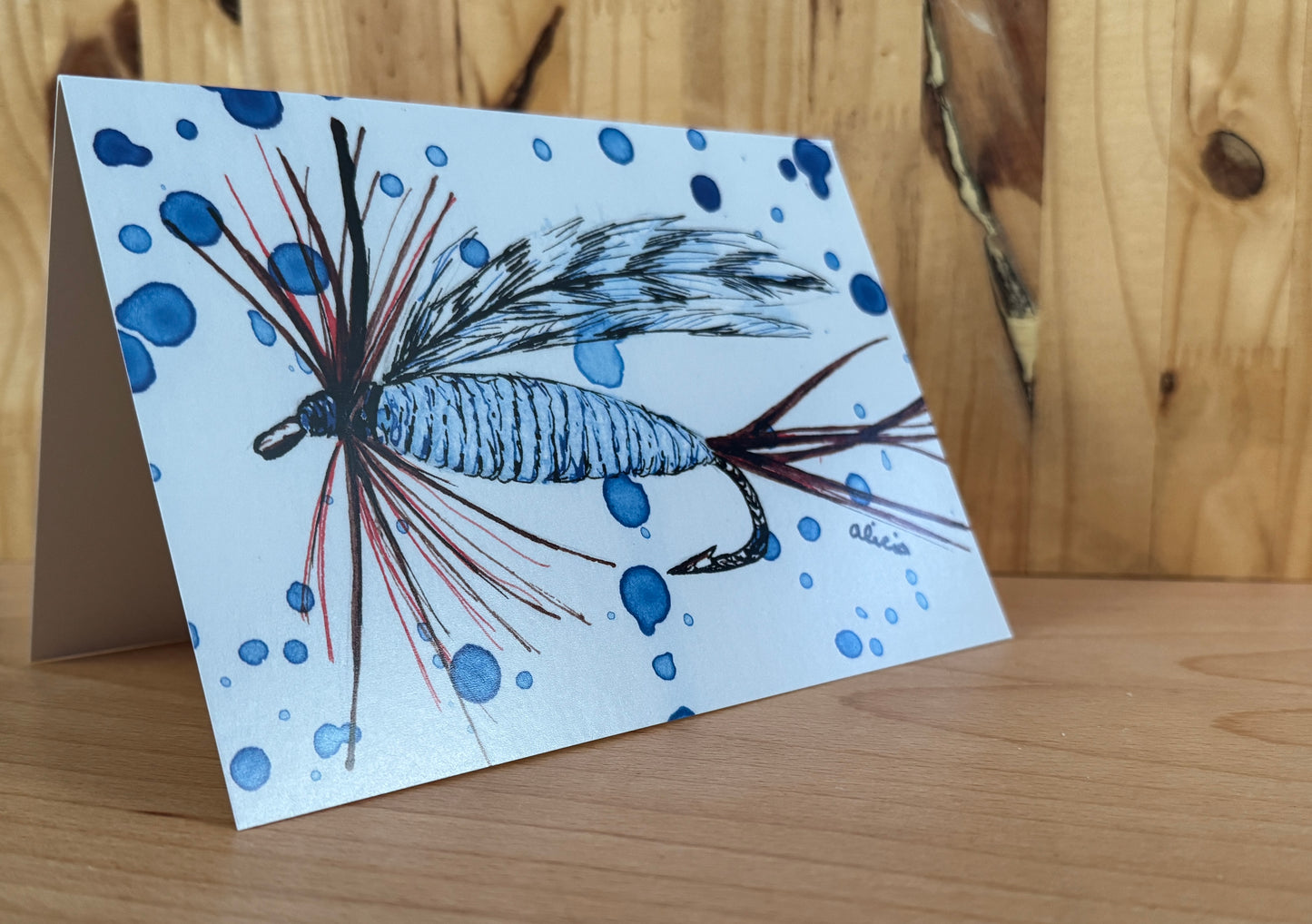 Sheep Fly Greeting Card