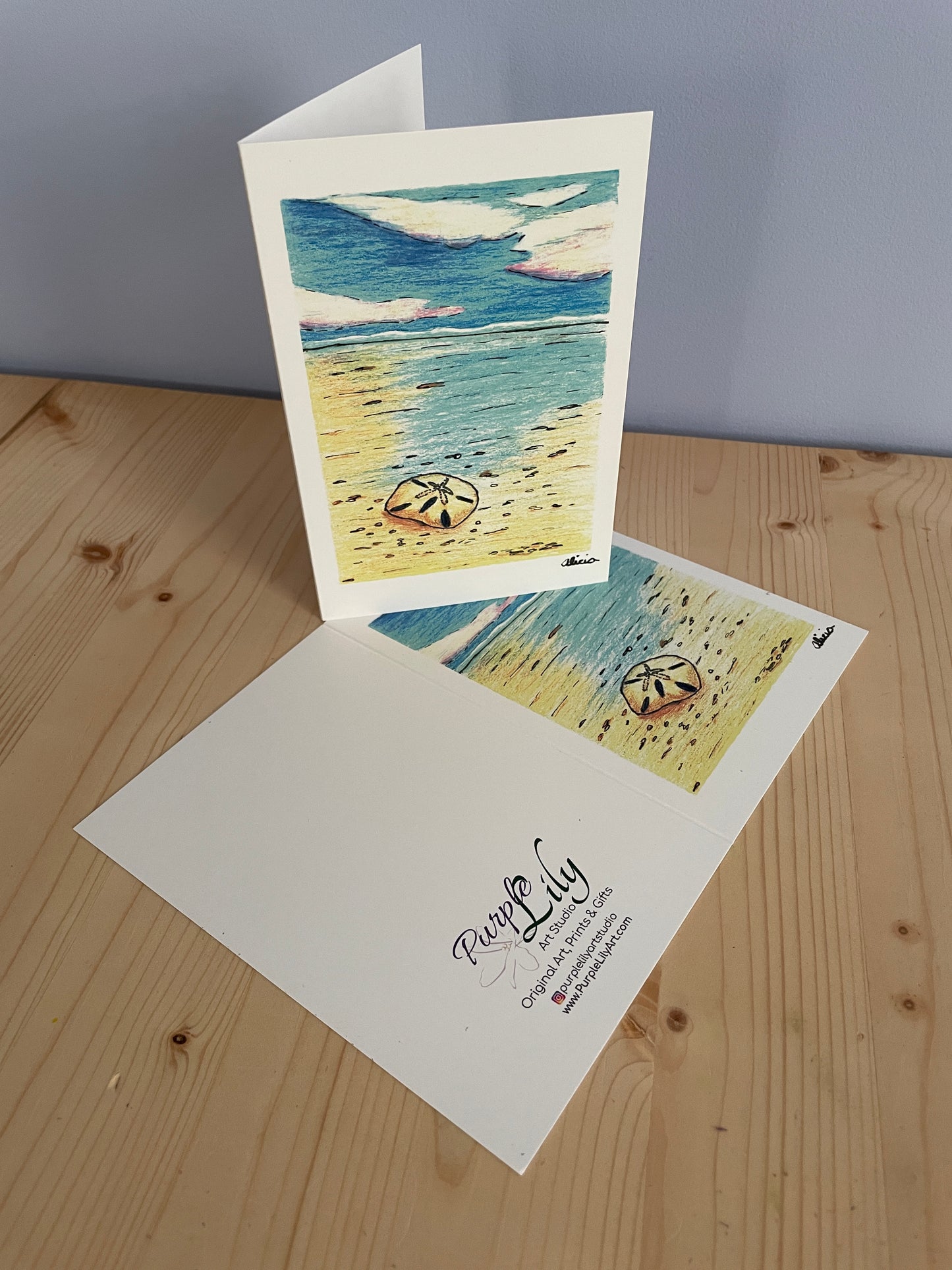 Ocean Greeting Cards Set of 4