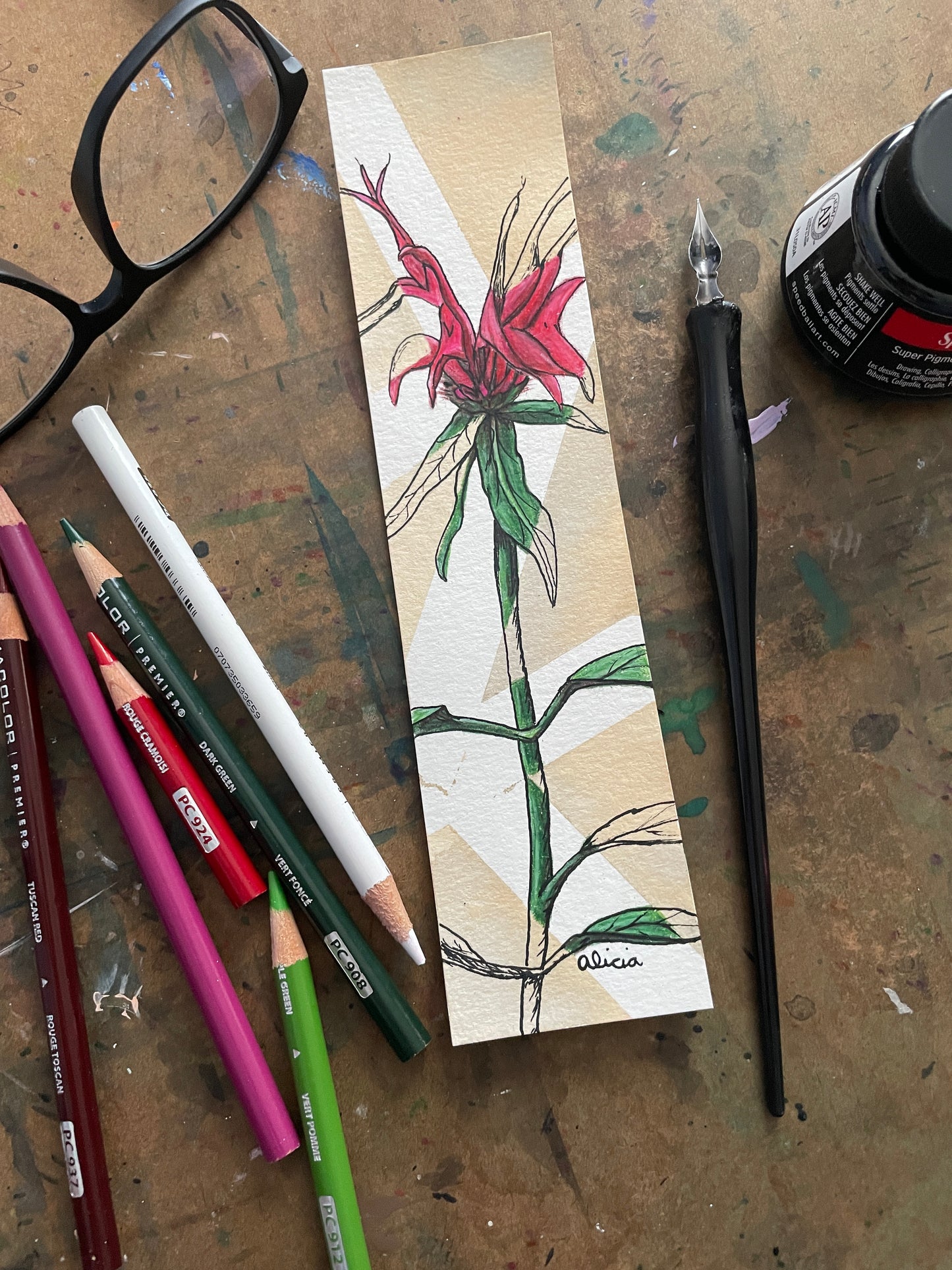 Bee Balm with Stem Original