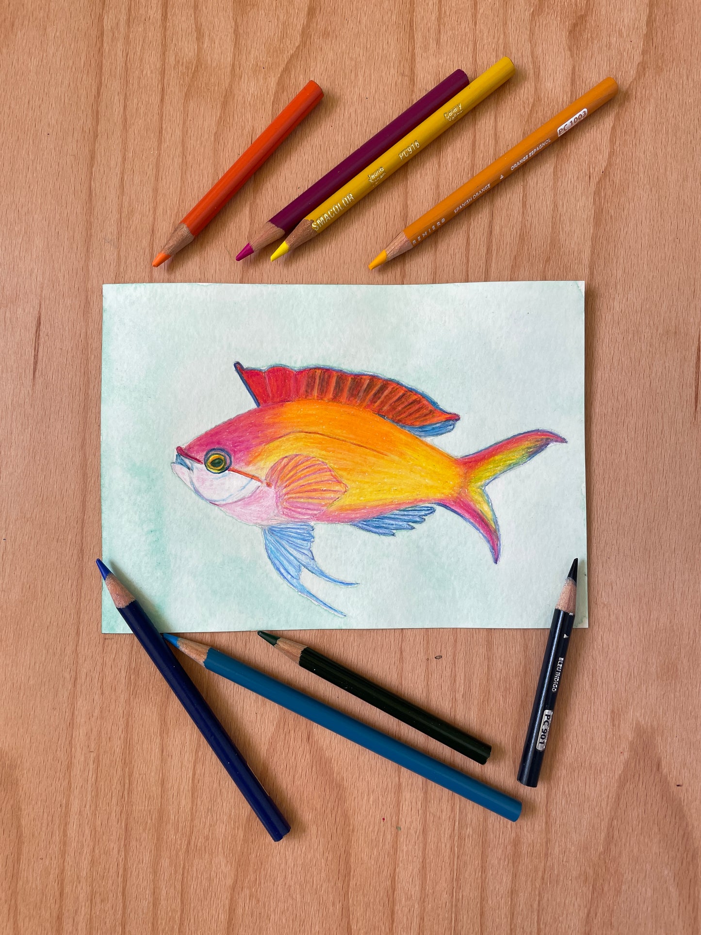 Rainbow Sorbet Mini Artwork Original