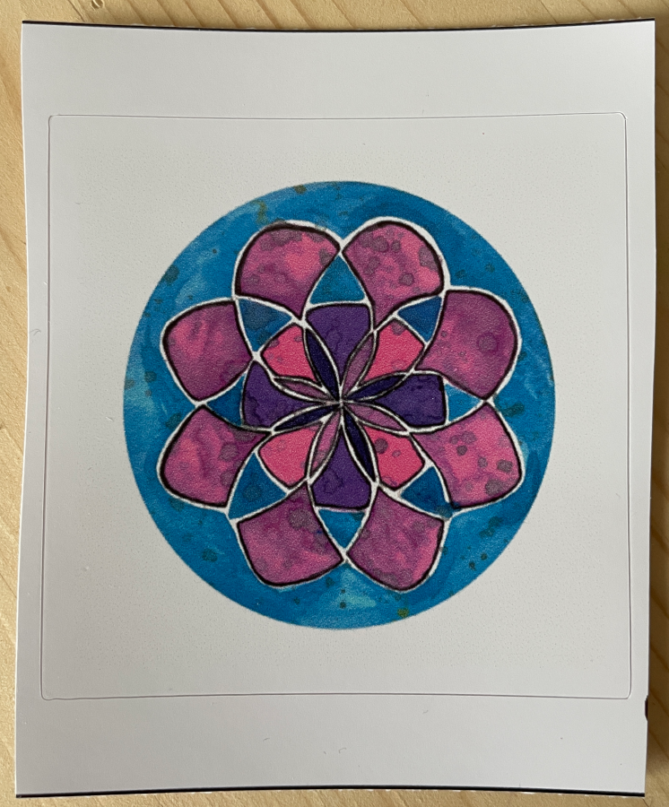 Calming Mandala Sticker