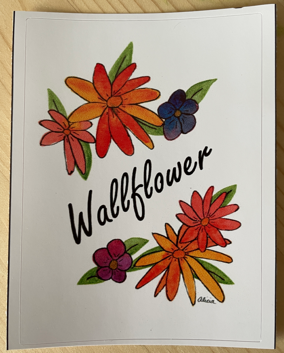 Wallflower Sticker