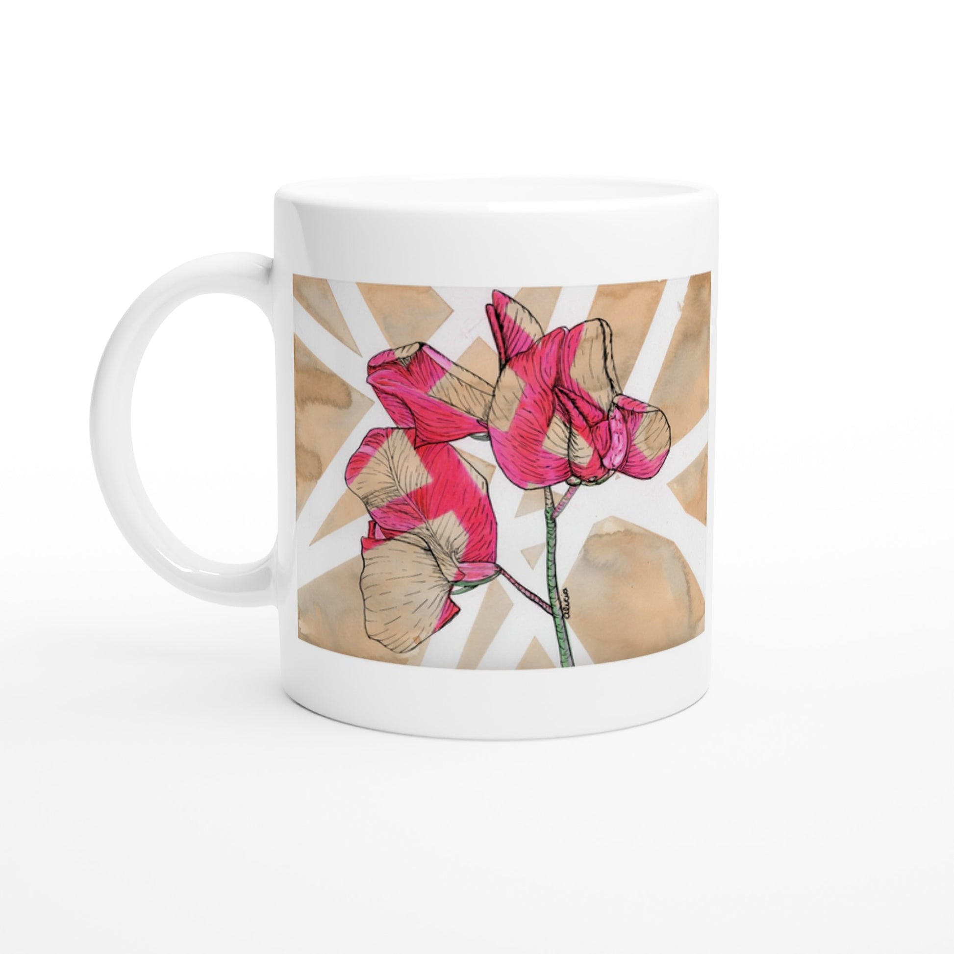 coffee for peace lily Gratitude Brings Peace Coffee Cup – Purple Lily Art