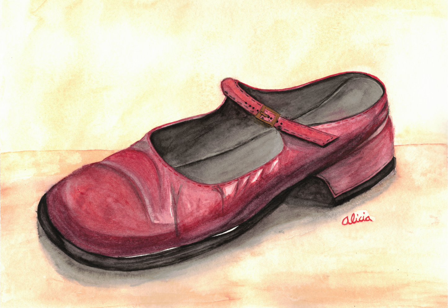 Maroon Shoe Original